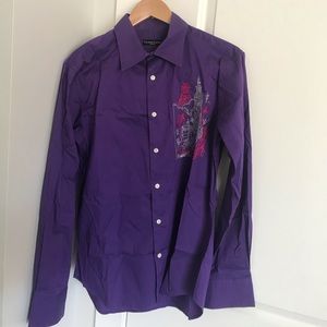 Christian Lacroix Purple Medium Dress shirt
